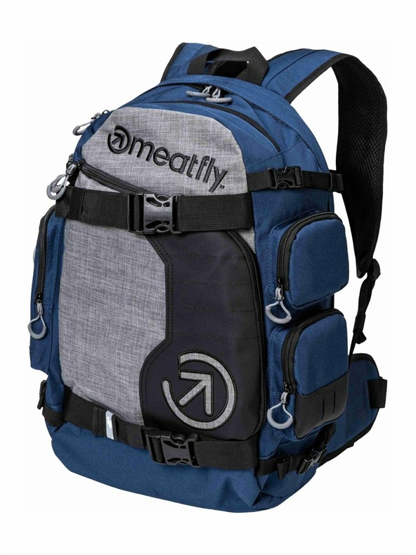 Meatfly Meatfly batoh Wanderer Blue / Grey Heather 28 L