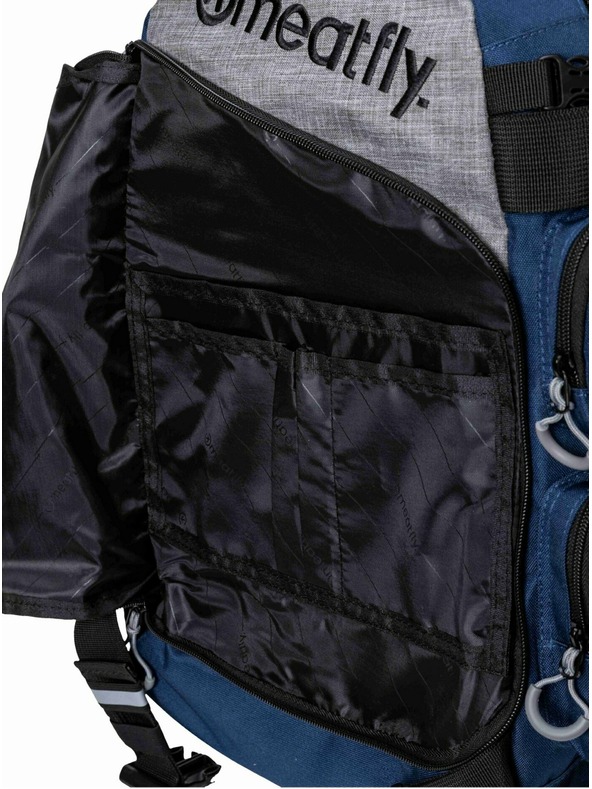 Meatfly Meatfly batoh Wanderer Blue / Grey Heather 28 L