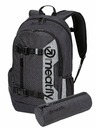 Meatfly Meatfly batoh Basejumper Charcoal Heather / Grey Heather 22 L