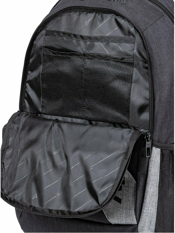 Meatfly Meatfly batoh Basejumper Charcoal Heather / Grey Heather 22 L