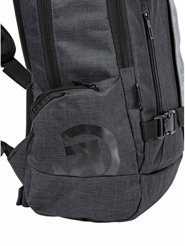 Meatfly Meatfly batoh Basejumper Charcoal Heather / Grey Heather 22 L