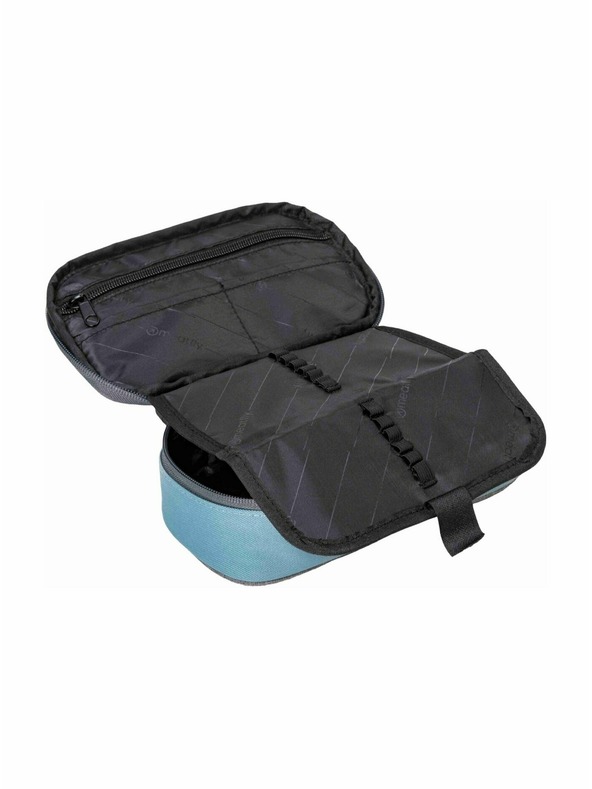 Meatfly Meatfly pouzdro XL Pencil Case Aqua / Grey