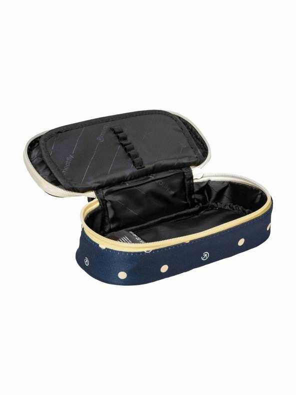 Meatfly Meatfly pouzdro Pencil Case Yellow Dots