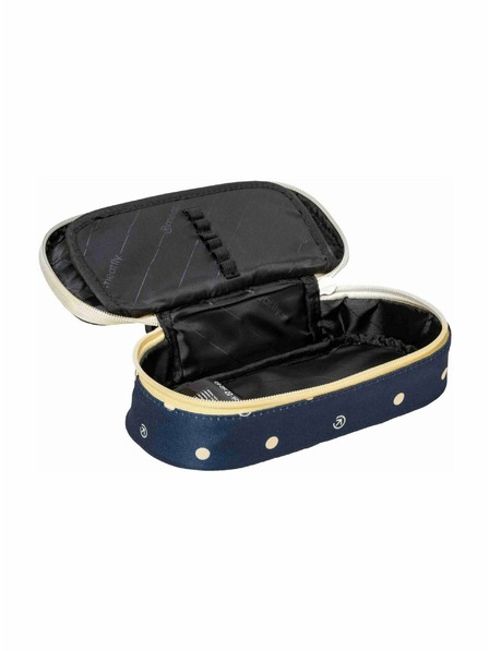 Meatfly Meatfly pouzdro Pencil Case Yellow Dots