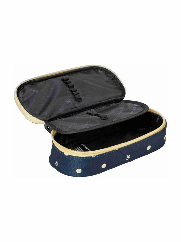 Meatfly Meatfly pouzdro Pencil Case Yellow Dots