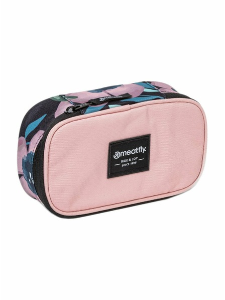 Meatfly Meatfly pouzdro XL Pencil Case Pink Flowers