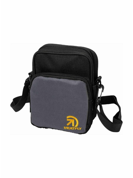 Meatfly Meatfly pánská kabelka Hardy Dark Grey / Gold