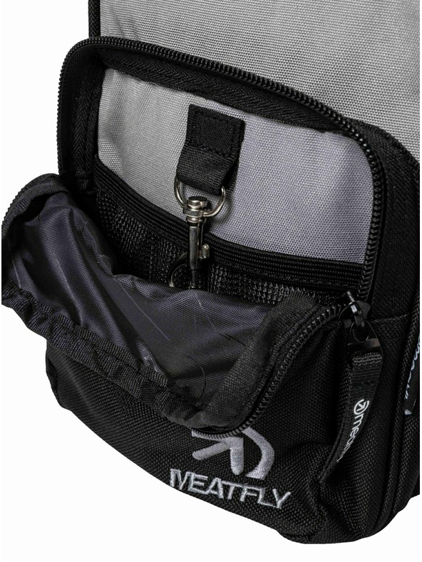 Meatfly Meatfly pánská kabelka Hardy Black / Grey