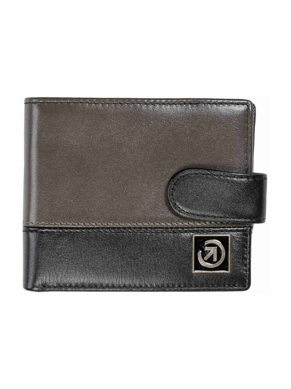 Meatfly Meatfly kožená peněženka Nathan Premium Grey