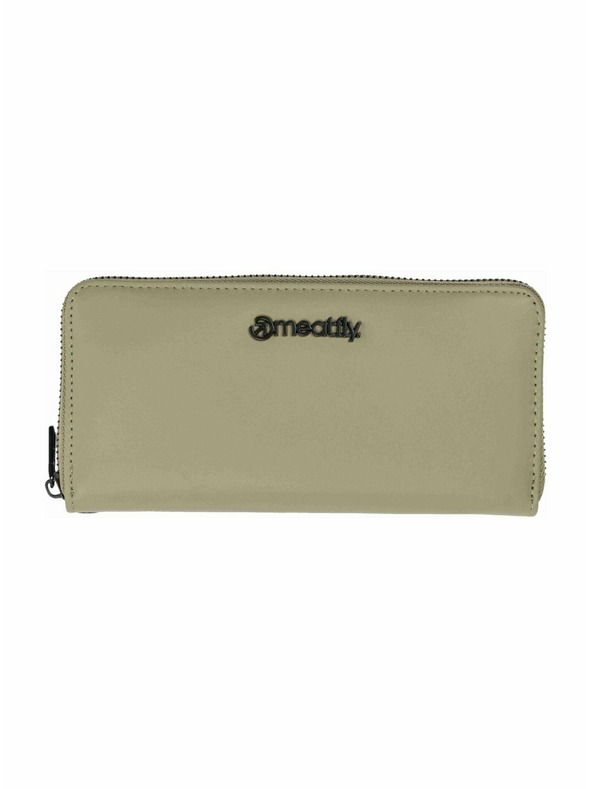 Meatfly Meatfly kožená peněženka Leila Premium Olive