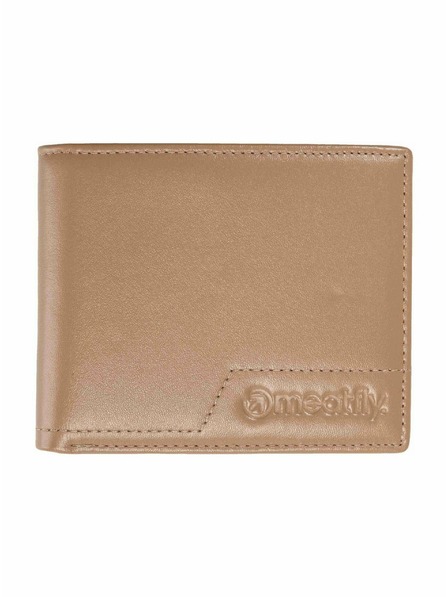Meatfly Meatfly kožená peněženka Eliot Premium Light Brown
