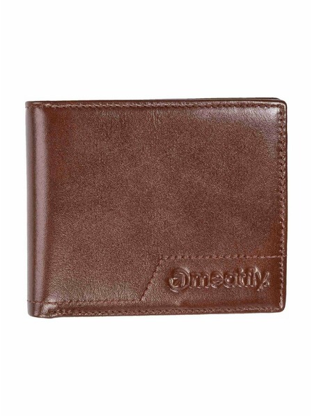 Meatfly Meatfly kožená peněženka Eliot Premium Brown