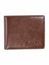 Meatfly Meatfly kožená peněženka Eliot Premium Brown