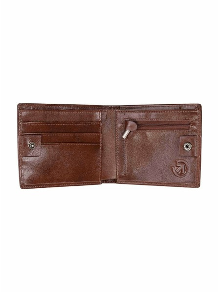 Meatfly Meatfly kožená peněženka Eliot Premium Brown