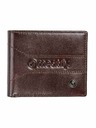 Meatfly Meatfly kožená peněženka Zac Premium Dark Brown