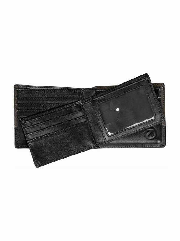 Meatfly Meatfly kožená peněženka Eddie Premium Grey