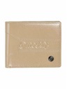 Meatfly Meatfly kožená peněženka Zac Premium Beige