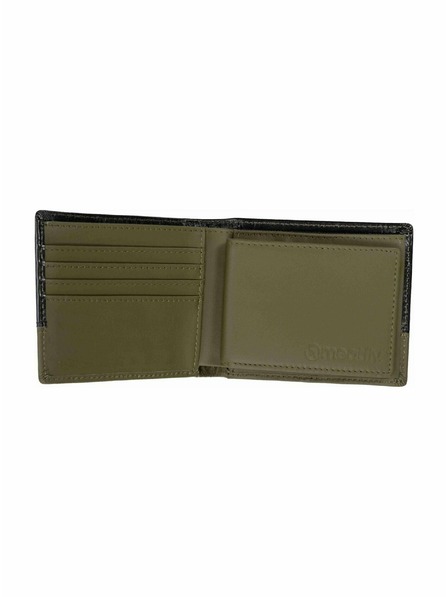Meatfly Meatfly kožená peněženka Eddie Premium Olive / Black