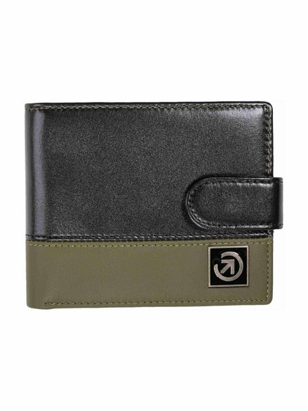 Meatfly Meatfly kožená peněženka Nathan Premium Olive / Black