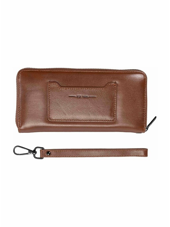 Meatfly Meatfly kožená peněženka Leila Premium Brown