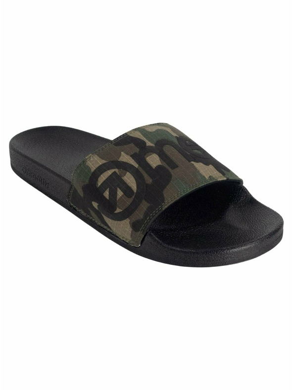 Meatfly Meatfly pánské pantofle Hudson Black Camo Ripstop
