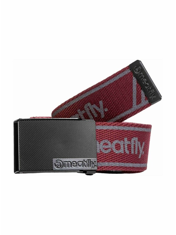 Meatfly Meatfly pásek Draco Dark Wine / Violet