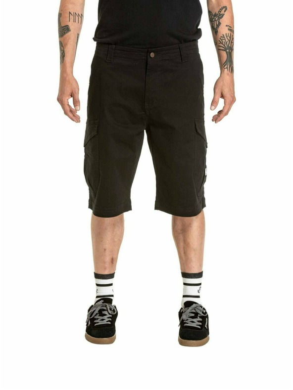 Meatfly Meatfly pánské kraťasy Icon 2.0 Black