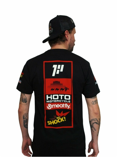 Meatfly Meatfly pánské tričko Dakar Beduin Black