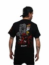 Meatfly Meatfly pánské tričko Dakar Moto Black