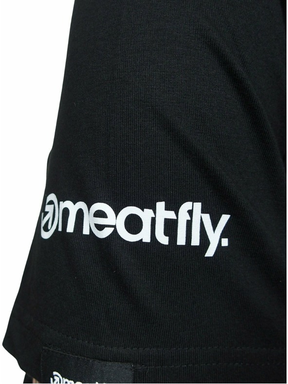 Meatfly Meatfly pánské tričko Dakar Moto Black