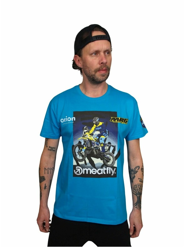 Meatfly Meatfly pánské tričko MRG Blue