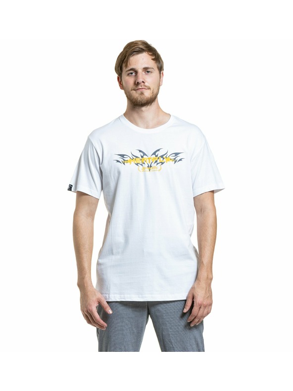 Meatfly Meatfly pánské tričko Tomas Never Too Old White