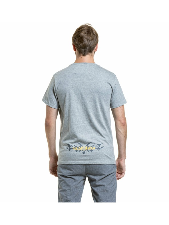 Meatfly Meatfly pánské tričko Tomas Never Too Old Grey