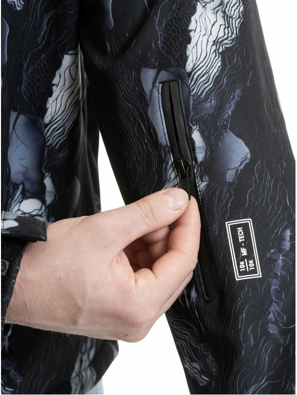 Meatfly Meatfly pánská softshell bunda Rasmussen Deep Lake