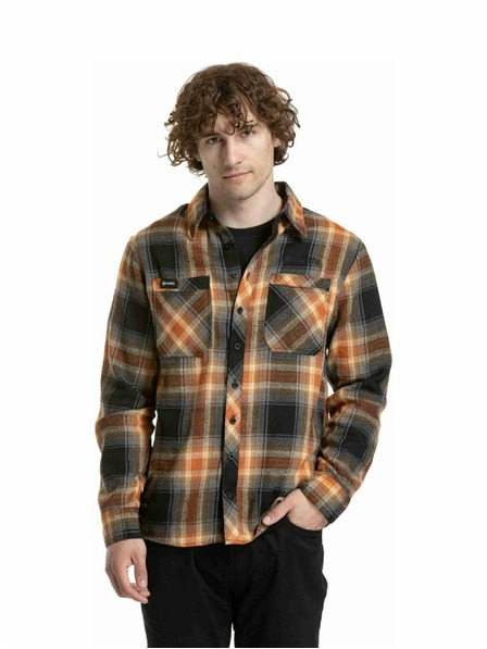 Meatfly Meatfly pánská košile Kurt Blue / Red