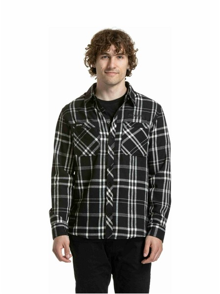 Meatfly Meatfly pánská košile Kurt Black