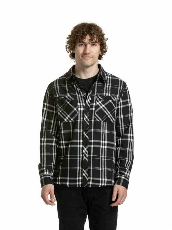 Meatfly Meatfly pánská košile Kurt Black