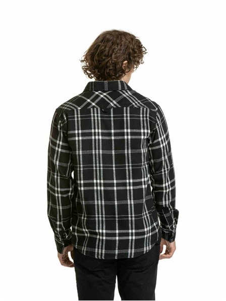 Meatfly Meatfly pánská košile Kurt Black