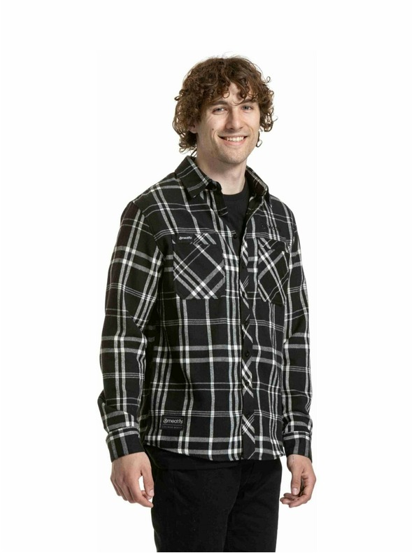 Meatfly Meatfly pánská košile Kurt Black