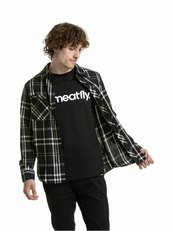 Meatfly Meatfly pánská košile Kurt Black