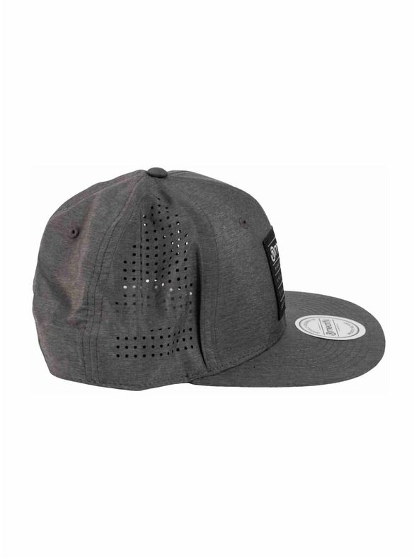 Meatfly Meatfly kšiltovka Nylan Perfor Snapback Grey Square
