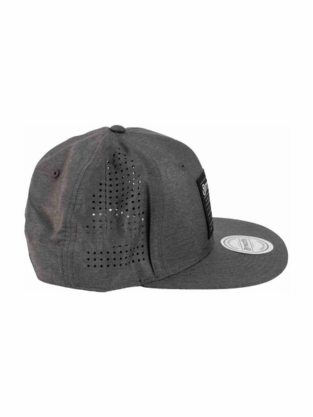 Meatfly Meatfly kšiltovka Nylan Perfor Snapback Grey Square