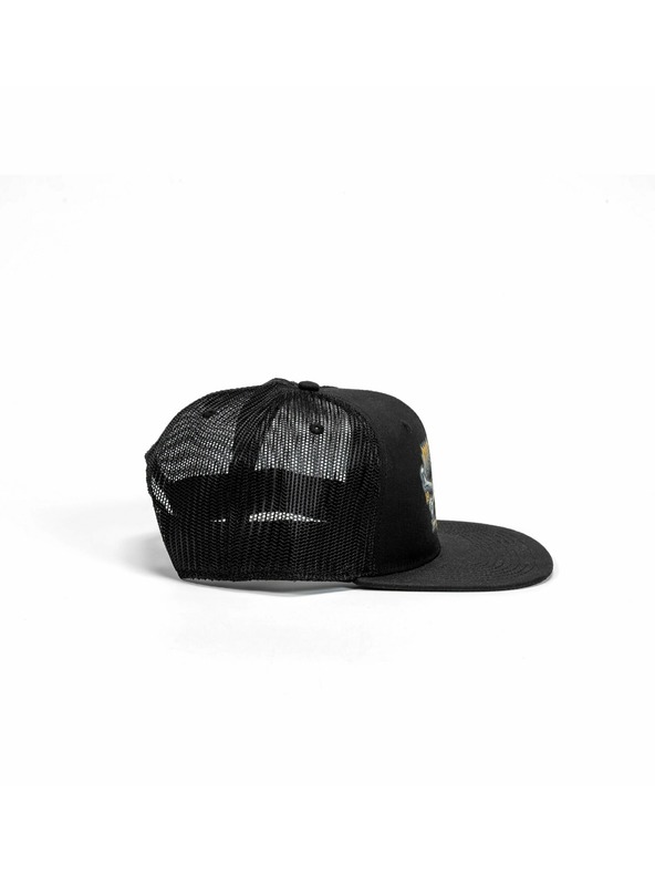 Meatfly Meatfly kšiltovka Crossbones Trucker Black