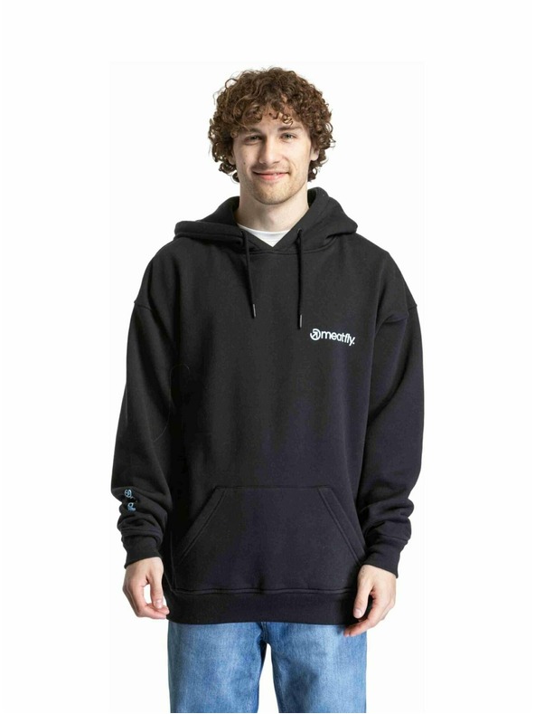Meatfly Meatfly unisex mikina Fry Black
