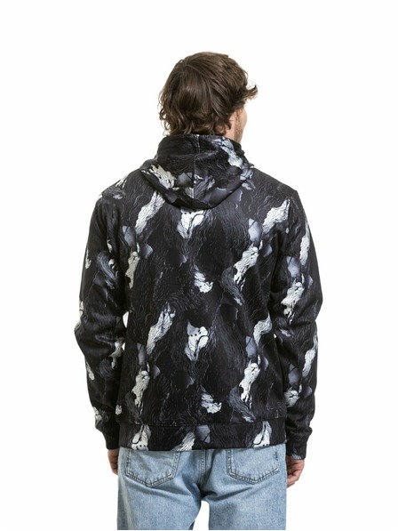 Meatfly Meatfly pánská technická mikina Lightyear Deep Lake