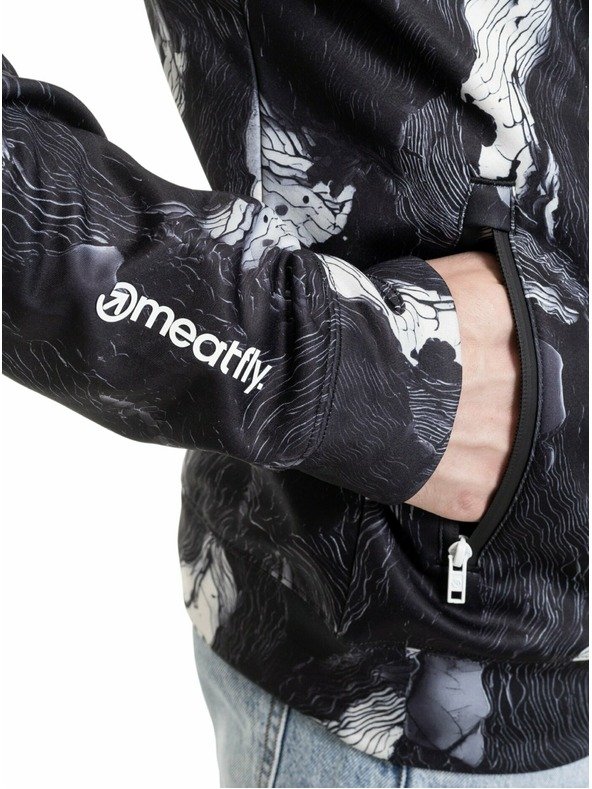 Meatfly Meatfly pánská technická mikina Lightyear Deep Lake