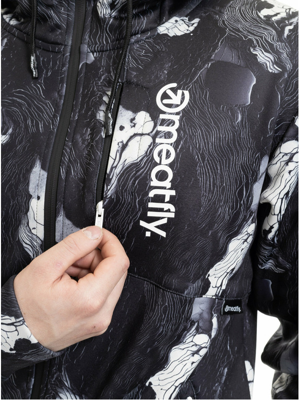 Meatfly Meatfly pánská technická mikina Lightyear Deep Lake