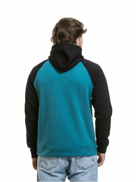 Meatfly Meatfly pánská technická mikina Gravel Hb Blue / Lime