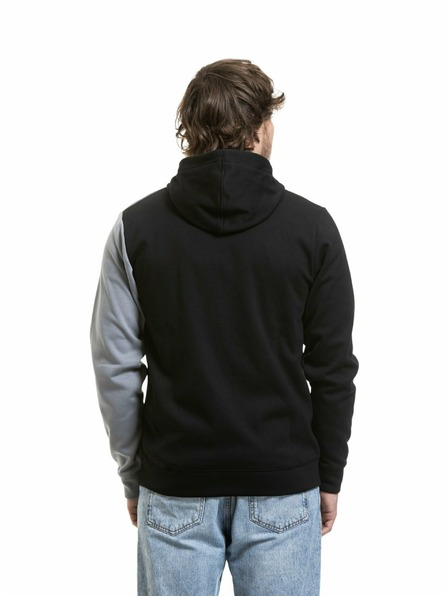 Meatfly Meatfly pánská technická mikina Lightyear Grey / Black