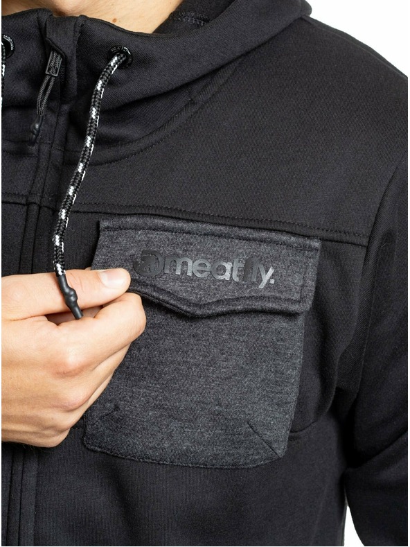 Meatfly Meatfly pánská technická mikina Josh Black